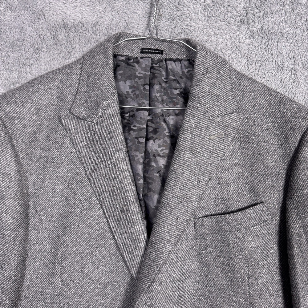Joseph Abboud Blazer Men 44L Wool Unstructured SportCoat Nova Fides Speckle Slim